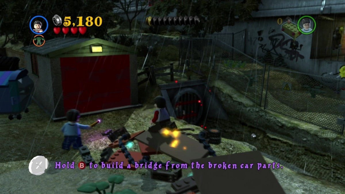 LEGO Harry Potter: Years 5-7 gameplay for Xbox 360 (X360) action-adventure fantasy video game