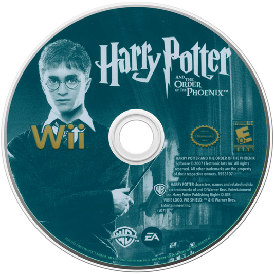Harry Potter and the Order of the Phoenix – Nintendo Wii (Wii) action-adventure fantasy disc for video game