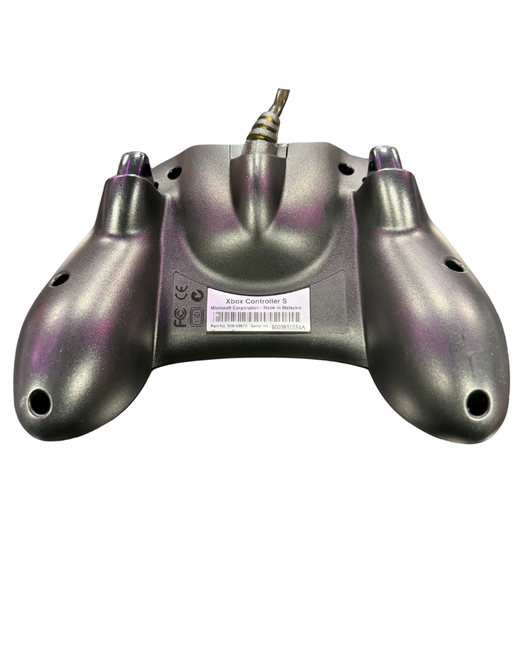 Xbox Slim Controller black accessory bottom view