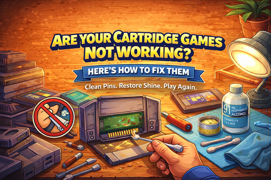 Are Your Cartridge Games Not Working? Try This!