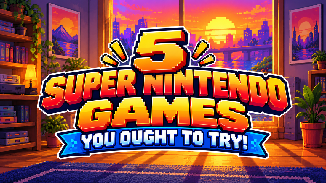 5 Super Nintendo Games You Ought To Try!