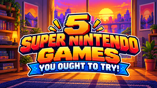 5 Super Nintendo Games You Ought To Try!