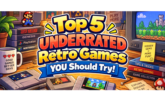 Top 5 UNDERRATED Retro Games YOU Should Try!
