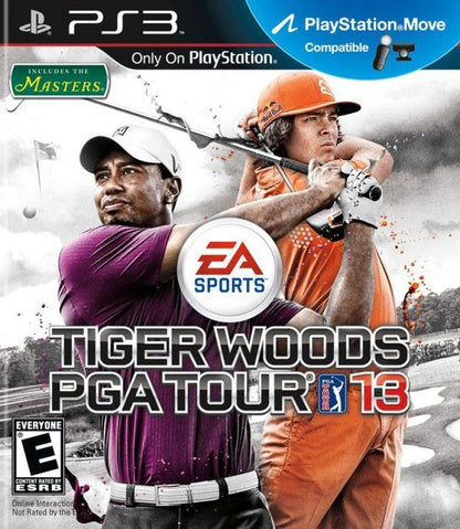 PGA Tour 13 PS3 sports golf video game cover art.