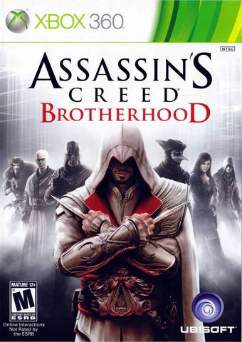 Cover art for Assassin's Creed: Brotherhood -- X360 video game