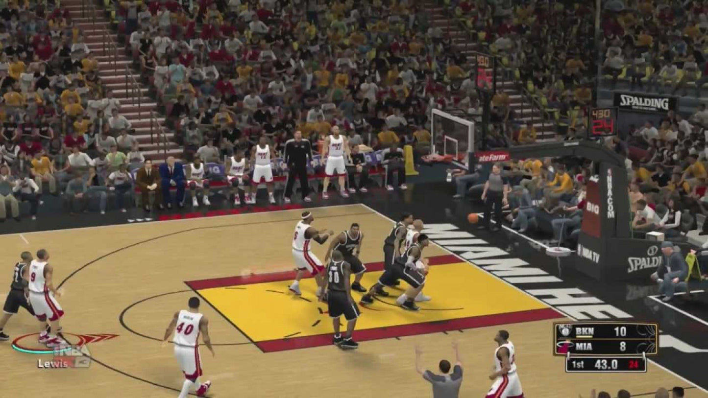 NBA 2K13 gameplay for Nintendo Wii U (WiiU) video game