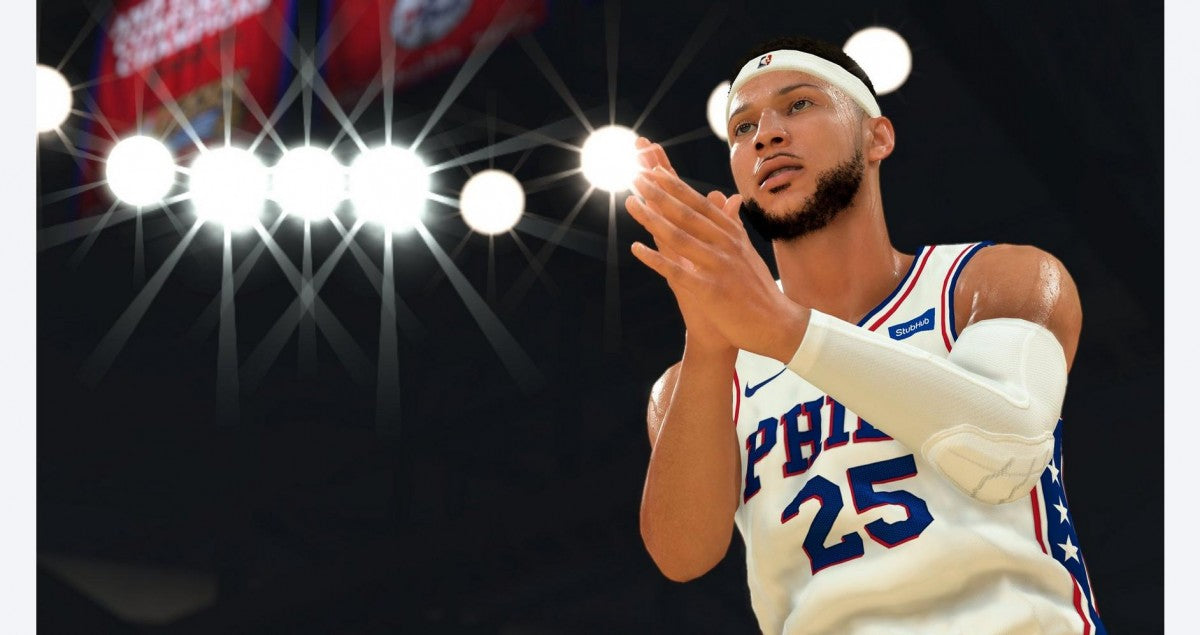 NBA 2K20 gameplay image for Nintendo Switch NS basketball video 
