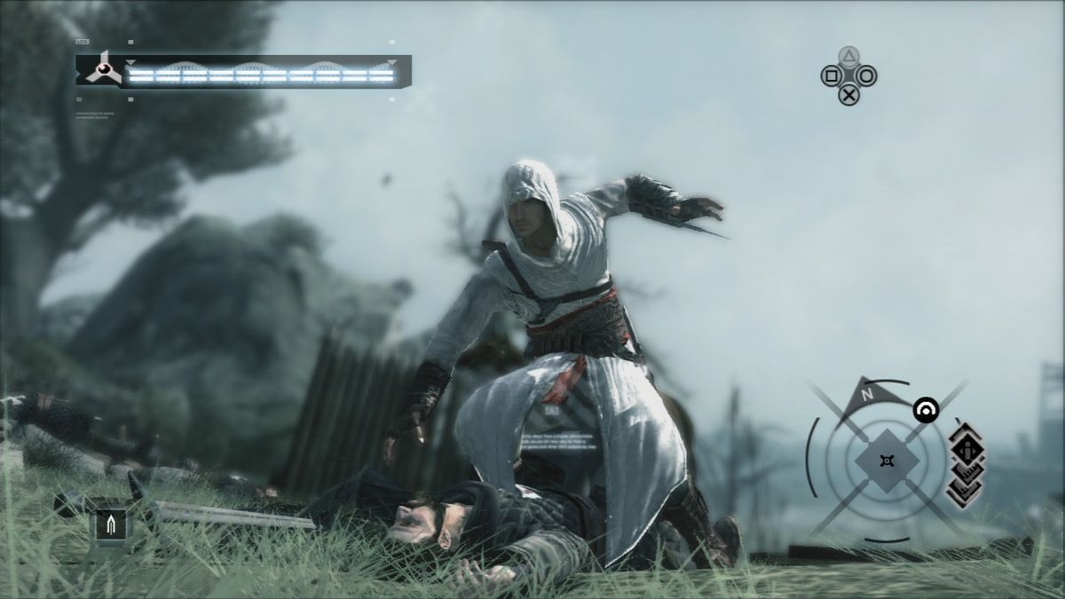 Assassin's Creed gameplay for PlayStation 3 video game. 