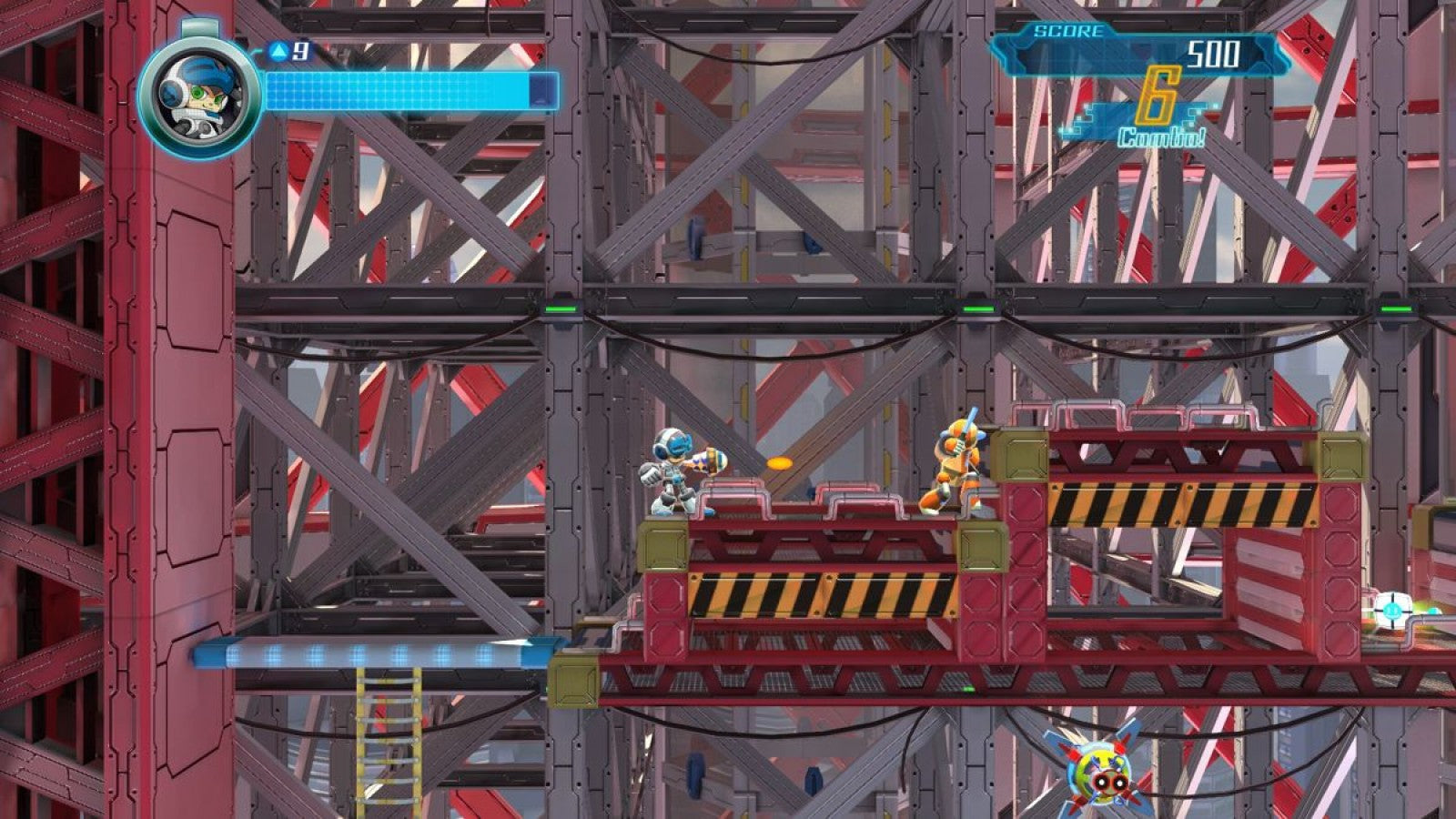 Mighty No. 9 – PlayStation 4 (PS4) video game gameplay, action platformer game