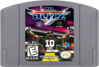 NFL Blitz cover cartridge for Nintendo 64 (N64) video game
