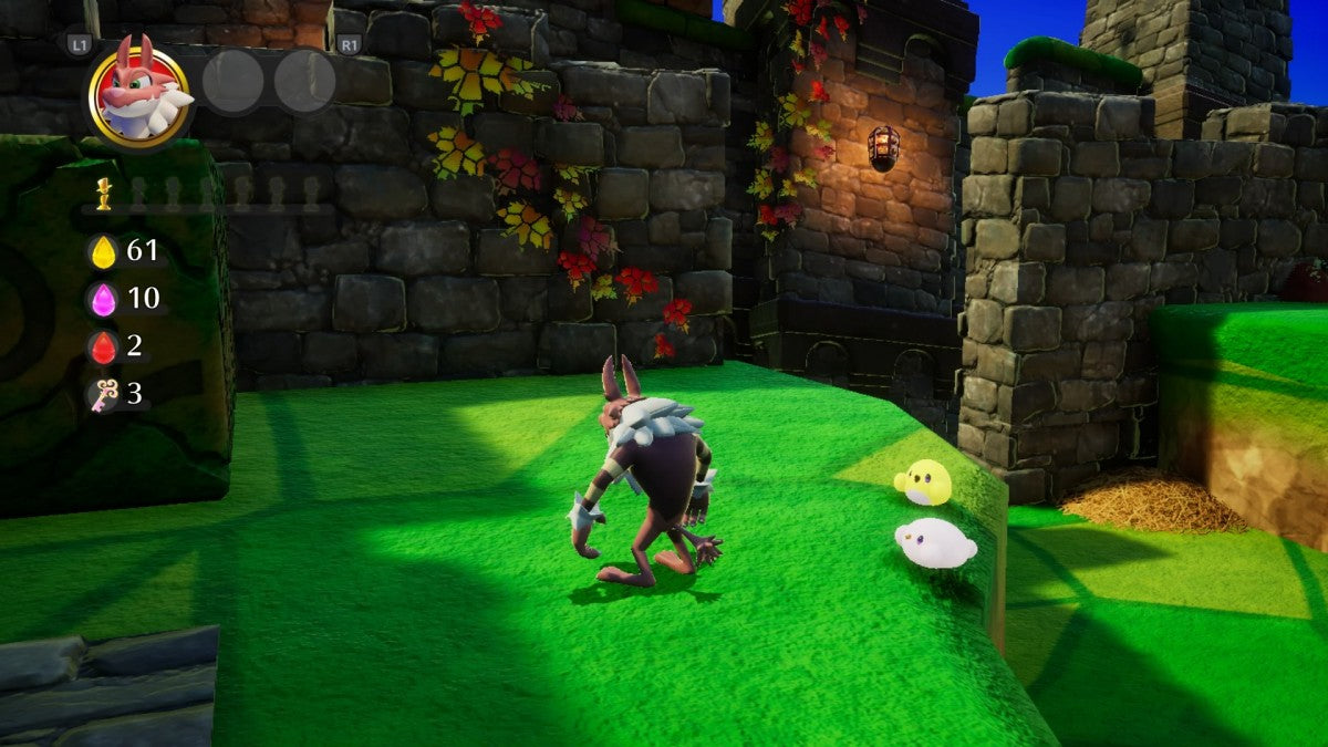 Balan Wonderland for PlayStation 4 (PS4) at Gamers INC, featuring a whimsical musical platforming adventure where you explore the mysterious Wonderworld using over 80 unique costumes that grant special abilities, all wrapped in colorful stages and theatrical storytelling from the creators of classic Sonic-era platformers gameplay screenshot