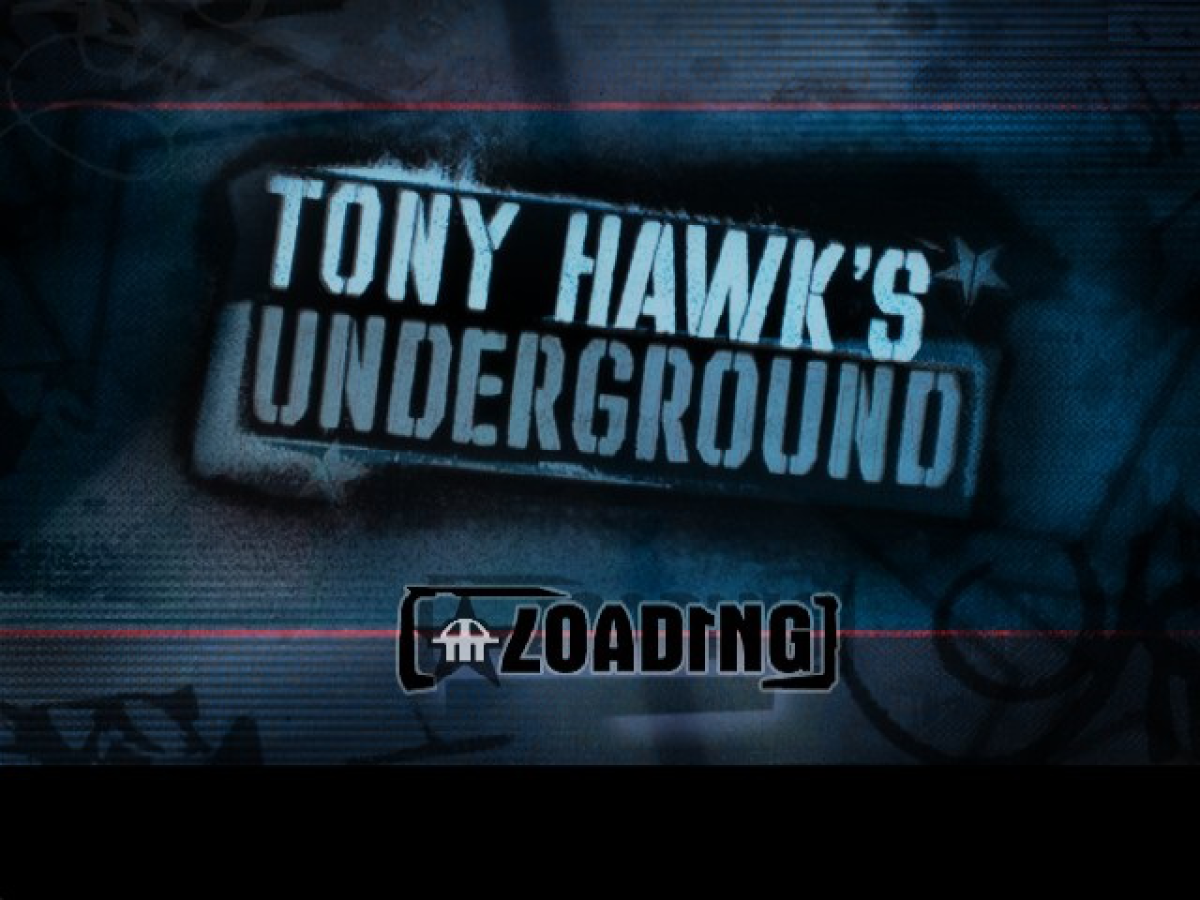 Tony Hawk's Underground Nintendo GameCube GC video game featuring skateboarding sports action gameplay professional skateboarders street skating skate parks open world exploration story driven career mode custom skater creation skateboard tricks grinds flips manuals combos challenging goals competitions and classic extreme sports gaming retro video game collection collectible gaming appeal gameplay