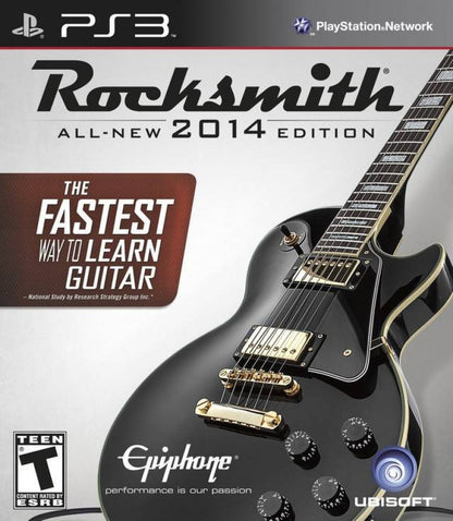 Rocksmith 2014 cover art for PlayStation 3 (PS3) video game