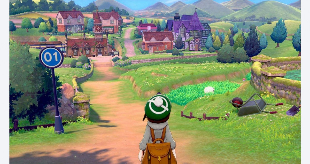 Pokemon: Sword gameplay image for Nintendo Switch (NS) video game