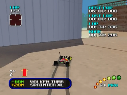 Re Volt gameplay for Nintendo 64 N64 video game