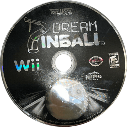 Dream Pinball 3D disc cover art for Nintendo Wii (Wii) video game