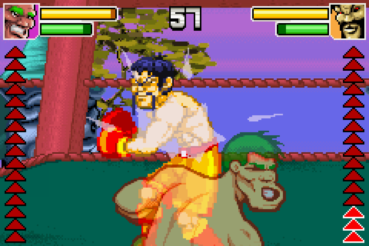 Punch King Game Boy Advance GBA video game featuring boxing gameplay competitive matches punch combinations knockout action boxing challenges character battles and classic handheld sports gaming retro video game collection collectible gaming appeal gameplay