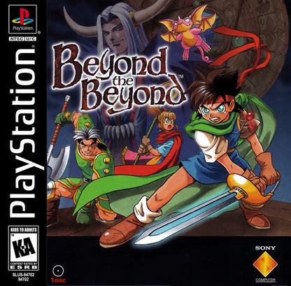 Beyond the Beyond retro fantasy role-playing RPG game for PlayStation 1 (PS1) cover art