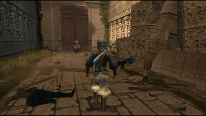 Prince of Persia The Sands of Time Greatest Hits PS2 Sony PlayStation 2 action adventure platformer time manipulation rewind mechanic parkour acrobatics puzzle solving Ubisoft classic story driven gameplay PlayStation 2 software video game title gameplay