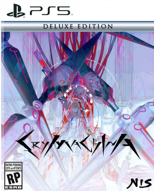 Crymachina [Deluxe Edition] cover art for PlayStation 5 (PS5) action RPG video game