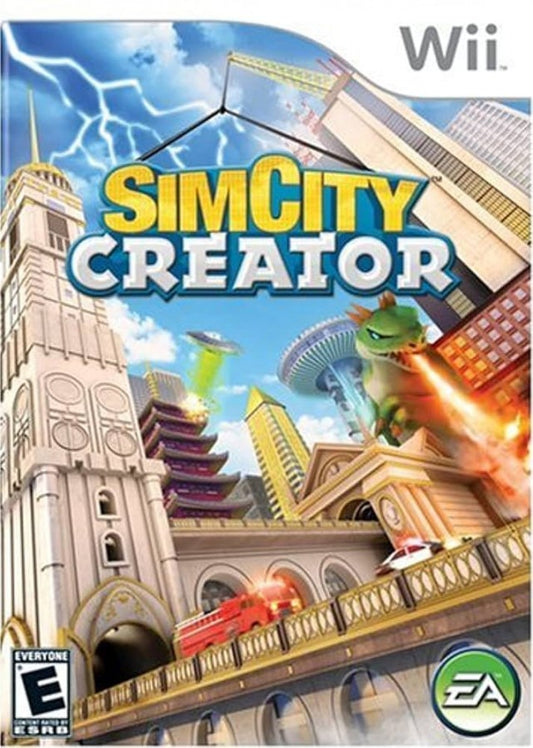 SimCity Creator cover art for Nintendo Wii (Wii) video game