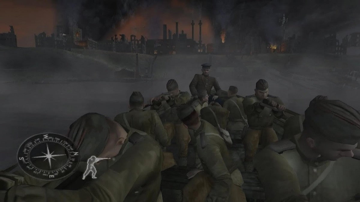Call of Duty Finest Hour PS2 Sony PlayStation 2 video game WWII World War 2 first person shooter FPS military combat tactical shooter Activision retro classic gaming PlayStation 2 software game title gameplay