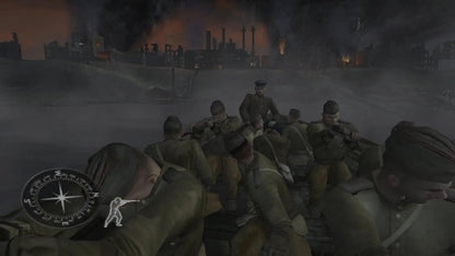 Call of Duty Finest Hour PS2 Sony PlayStation 2 video game WWII World War 2 first person shooter FPS military combat tactical shooter Activision retro classic gaming PlayStation 2 software game title gameplay