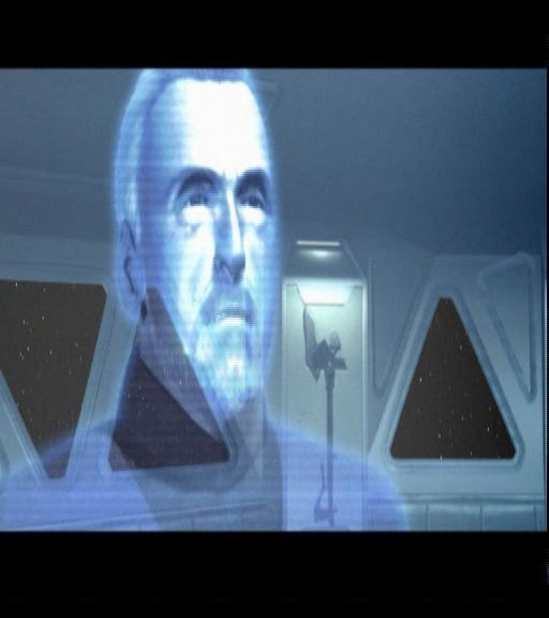 Star Wars: Jedi Starfighter – PlayStation 2 (PS2) video game gameplay, space combat action.