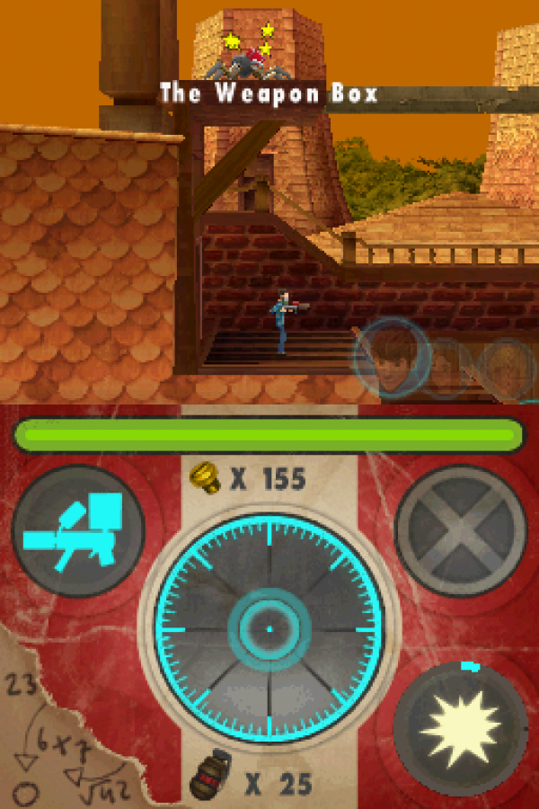 Aliens in the Attic gameplay for Nintendo DS (DS) action adventure video game