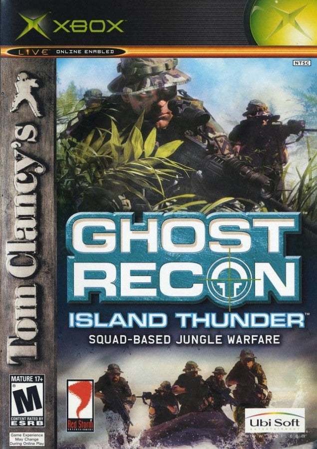 Tom Clancy's Ghost Recon: Island Thunder cover art for Xbox (XBOX) video game