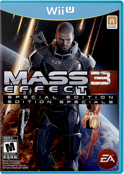 Mass Effect 3 cover art for Nintendo Wii U (WiiU) video game