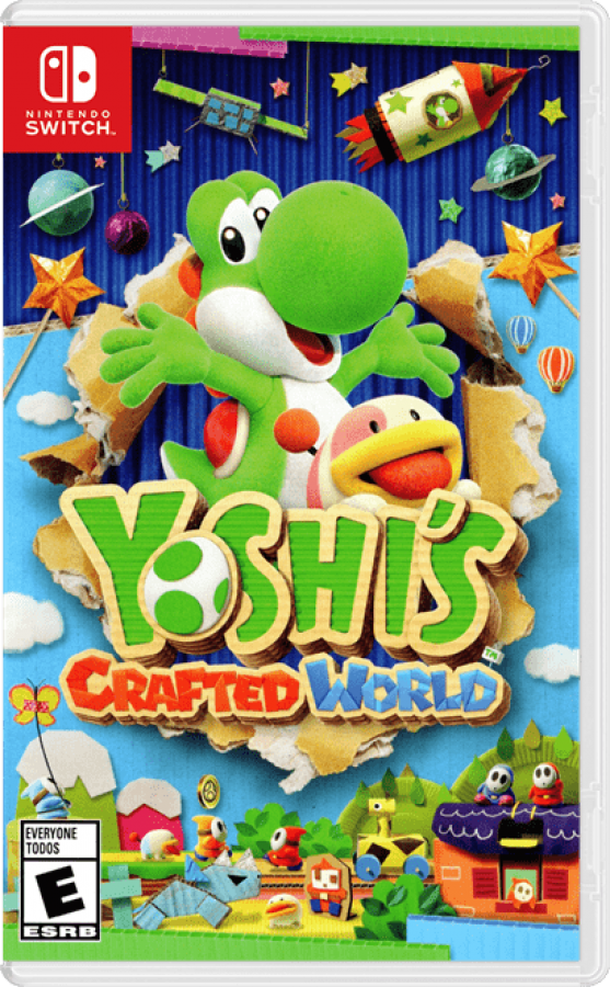 Yoshi's Crafted World cover art for Nintendo Switch (NS) video game