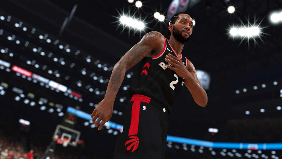 NBA 2K19 – PlayStation 4 (PS4) video game gameplay, basketball sports simulation game.