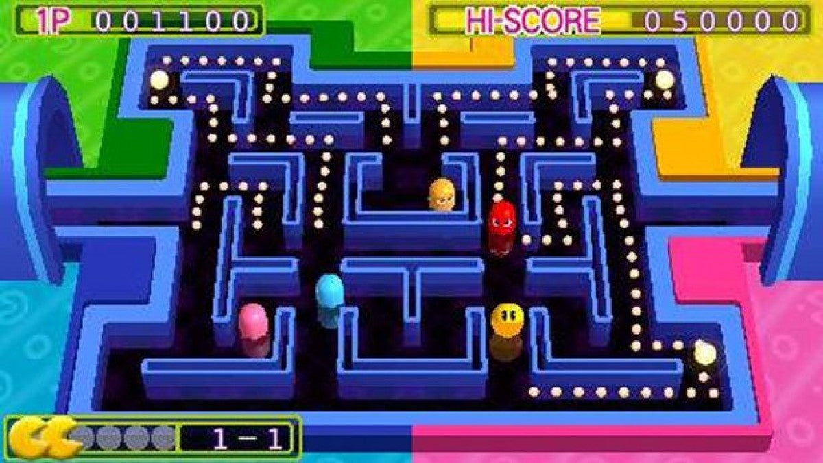 Namco Museum Battle Collection [Greatest Hits] gameplay for PlayStation Portable (PSP) arcade compilation game