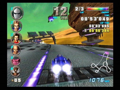 F-Zero GX Player’s Choice GameCube game featuring high-speed futuristic racing, challenging tracks, and intense competitive gameplay