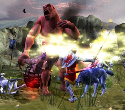 The Chronicles of Narnia: The Lion, the Witch and the Wardrobe – PlayStation 2 (PS2) video game gameplay, action-adventure fantasy.