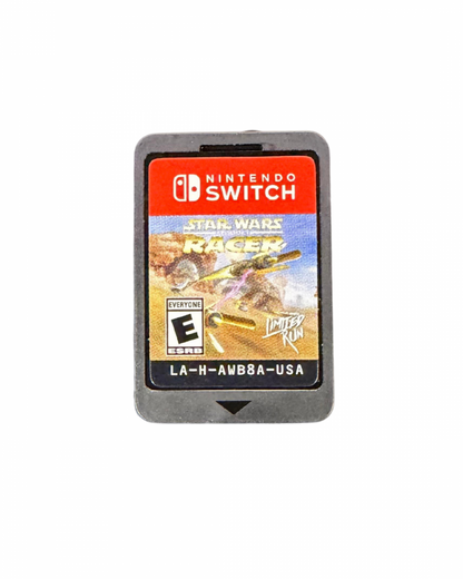 Star Wars Episode I Racer for Nintendo Switch featuring high speed podracing action across iconic Star Wars locations cartridge