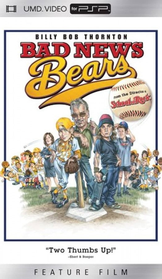 Cover art for Bad News Bears (2005) [PSP Movie] – PlayStation Portable (PSP) video game