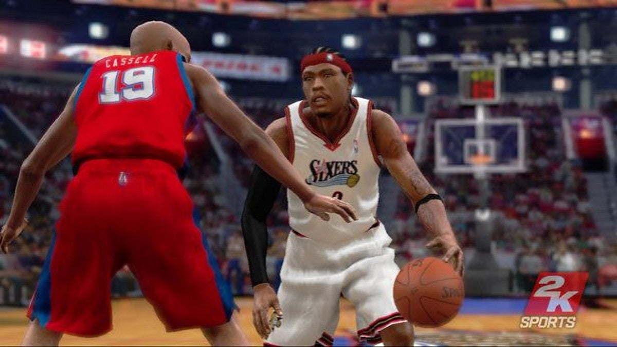 NBA 2K7 – PlayStation 2 (PS2) basketball sports video game gameplay