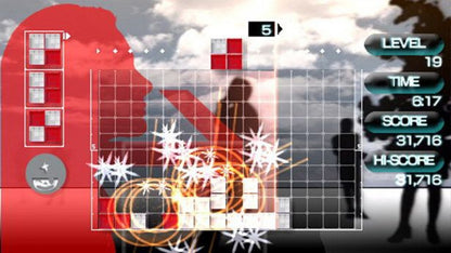 Lumines Plus gameplay for PlayStation 2 (PS2) video game