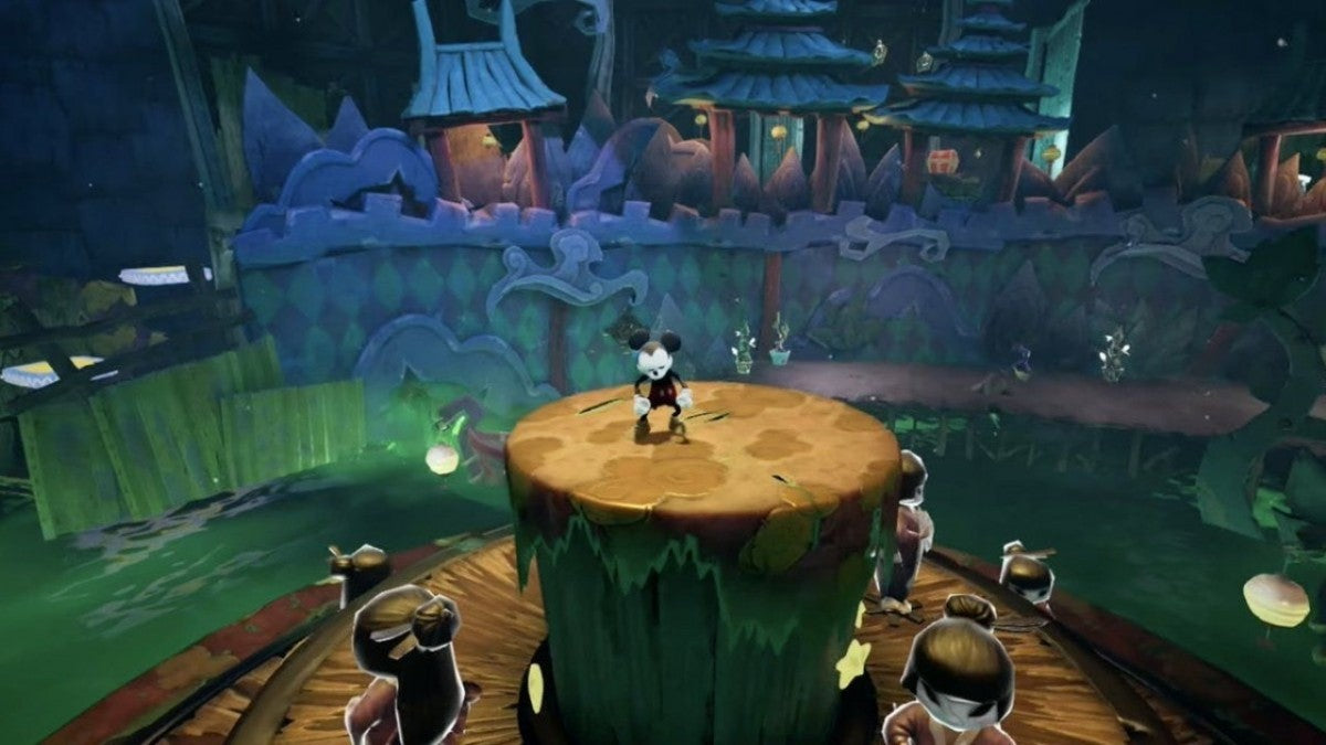 Epic Mickey: Rebrushed gameplay image for Nintendo Switch (NS) video game
