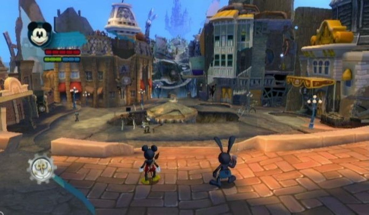 Disney Epic Mickey 2: The Power of Two gameplay art for Nintendo Wii (Wii) video game