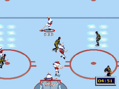 NHL All-Star Hockey 95 gameplay for Sega Genesis (GEN) video game