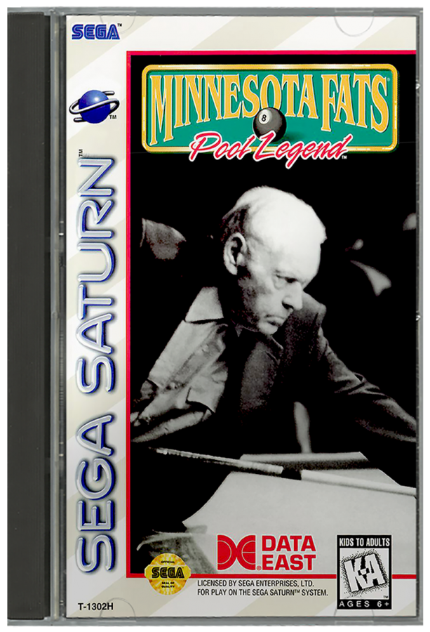 Minnesota Fats: Pool Legend cover art for Sega Saturn (SS) video game