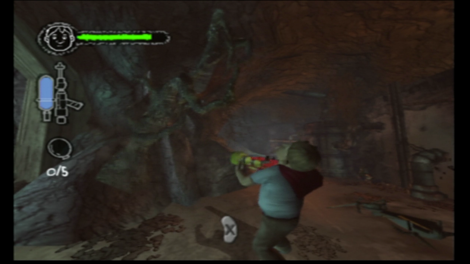 Monster House gameplay for GameCube game featuring spooky action adventure gameplay based on the animated film 