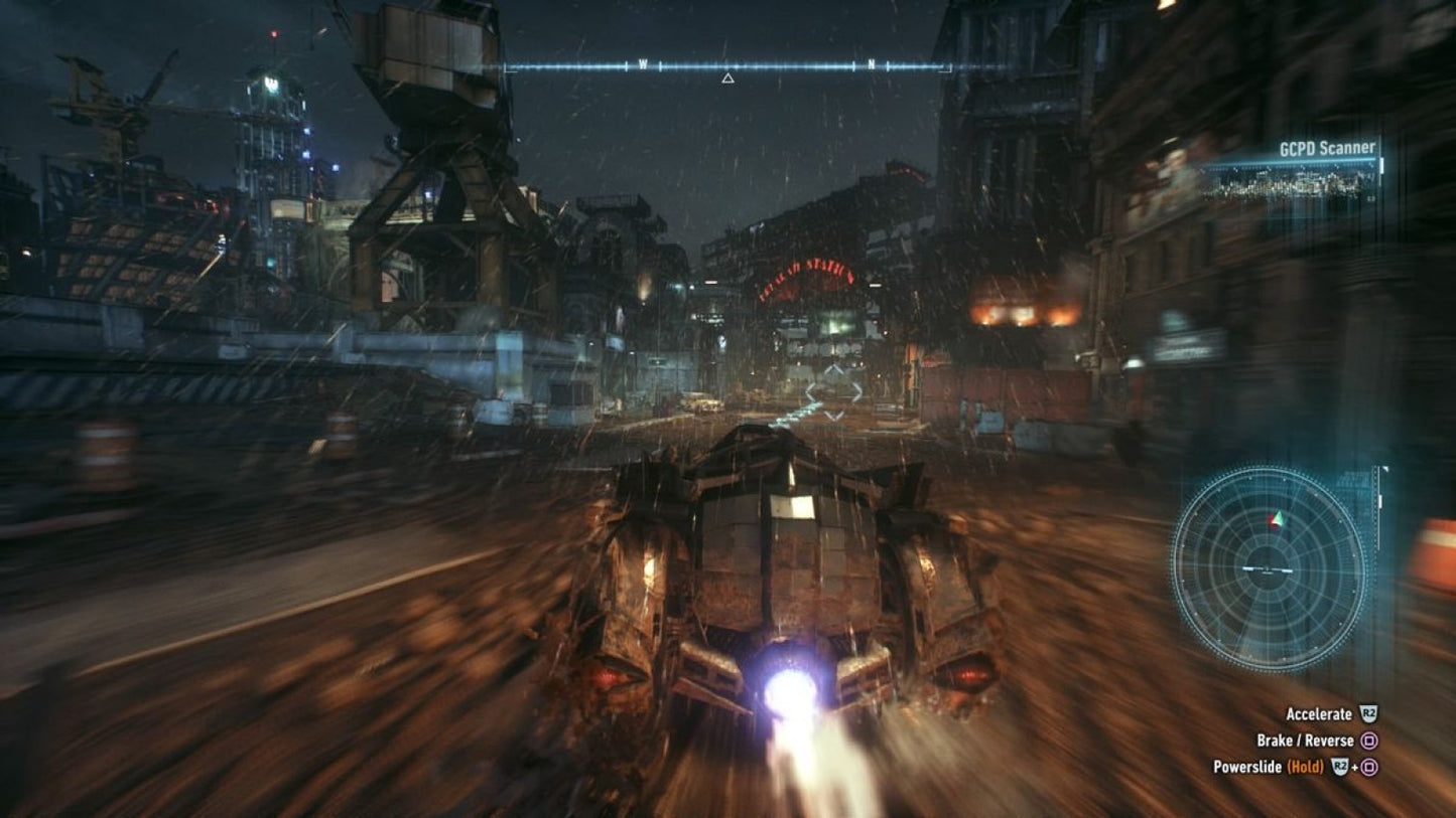 Batman: Arkham Knight gameplay for PlayStation 4 (PS4) action-adventure superhero video game