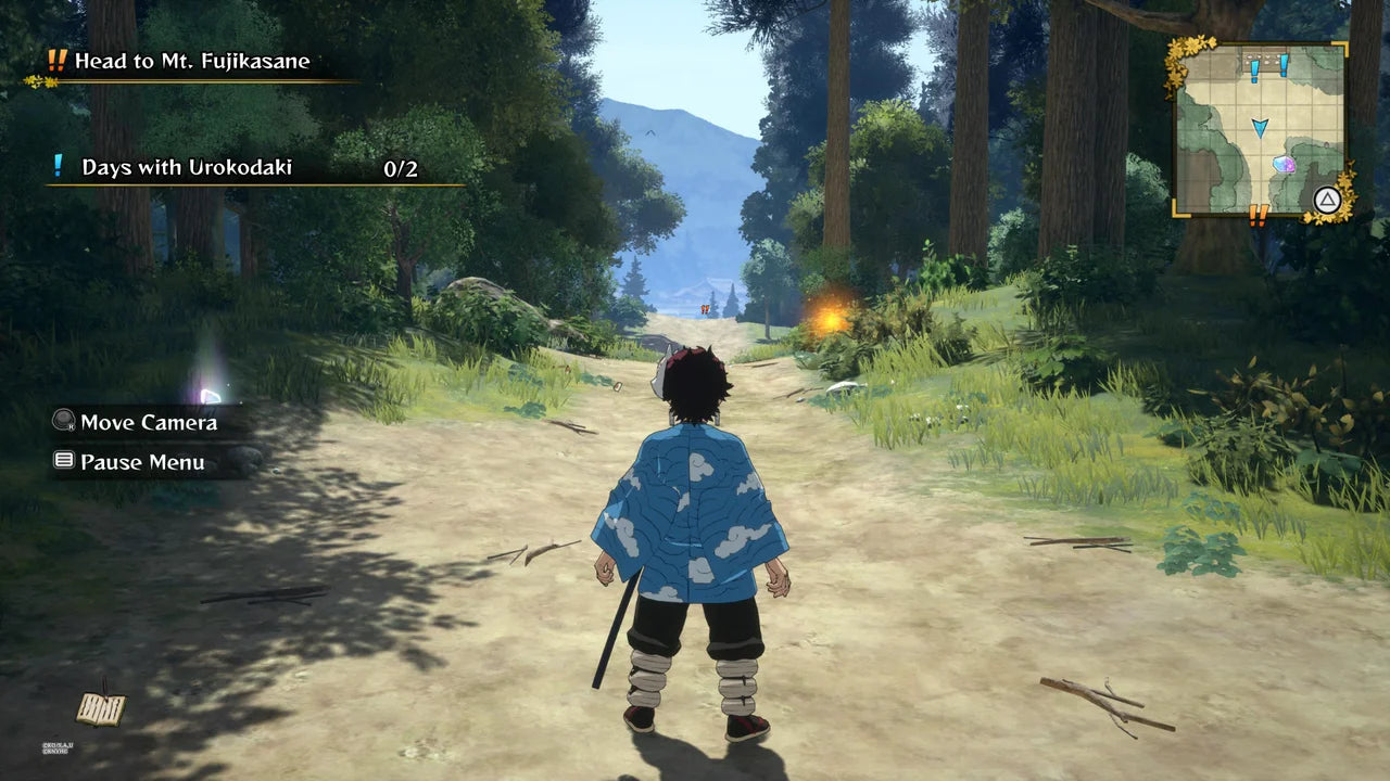 Demon Slayer The Hinokami Chronicles PlayStation 4 PS4 for anime fighting action video game fans featuring Tanjiro Kamado Nezuko Kamado Zenitsu Inosuke sword combat special attacks story mode versus battles dramatic anime visuals and fast paced Demon Slayer gameplay collectible gaming appeal gameplay