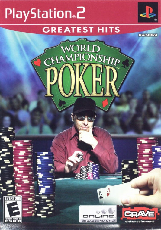 World Championship Poker Greatest Hits – PlayStation 2: Compete in professional poker tournaments with realistic card play and casino-style presentation front cover
