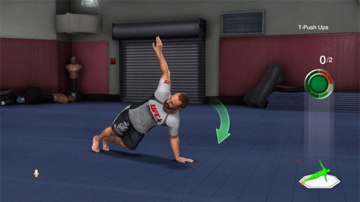 UFC Personal Trainer gameplay for PlayStation 3 (PS3) video game