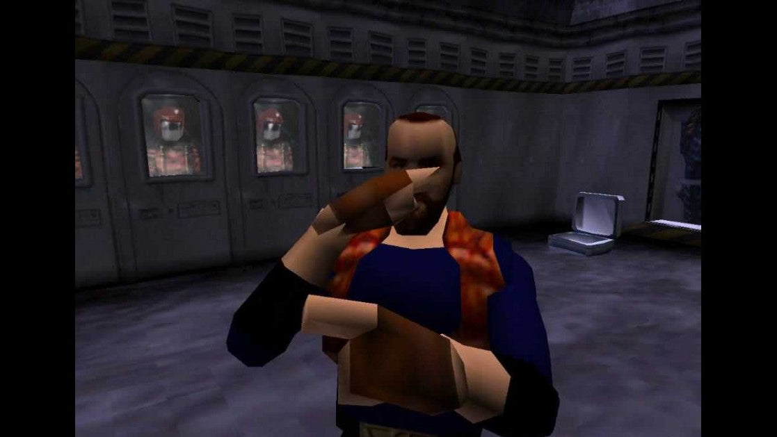Martian Gothic Unification PS1 PlayStation 1 survival horror sci fi mystery game space station horror investigation zombie infection puzzle solving retro video game gameplay